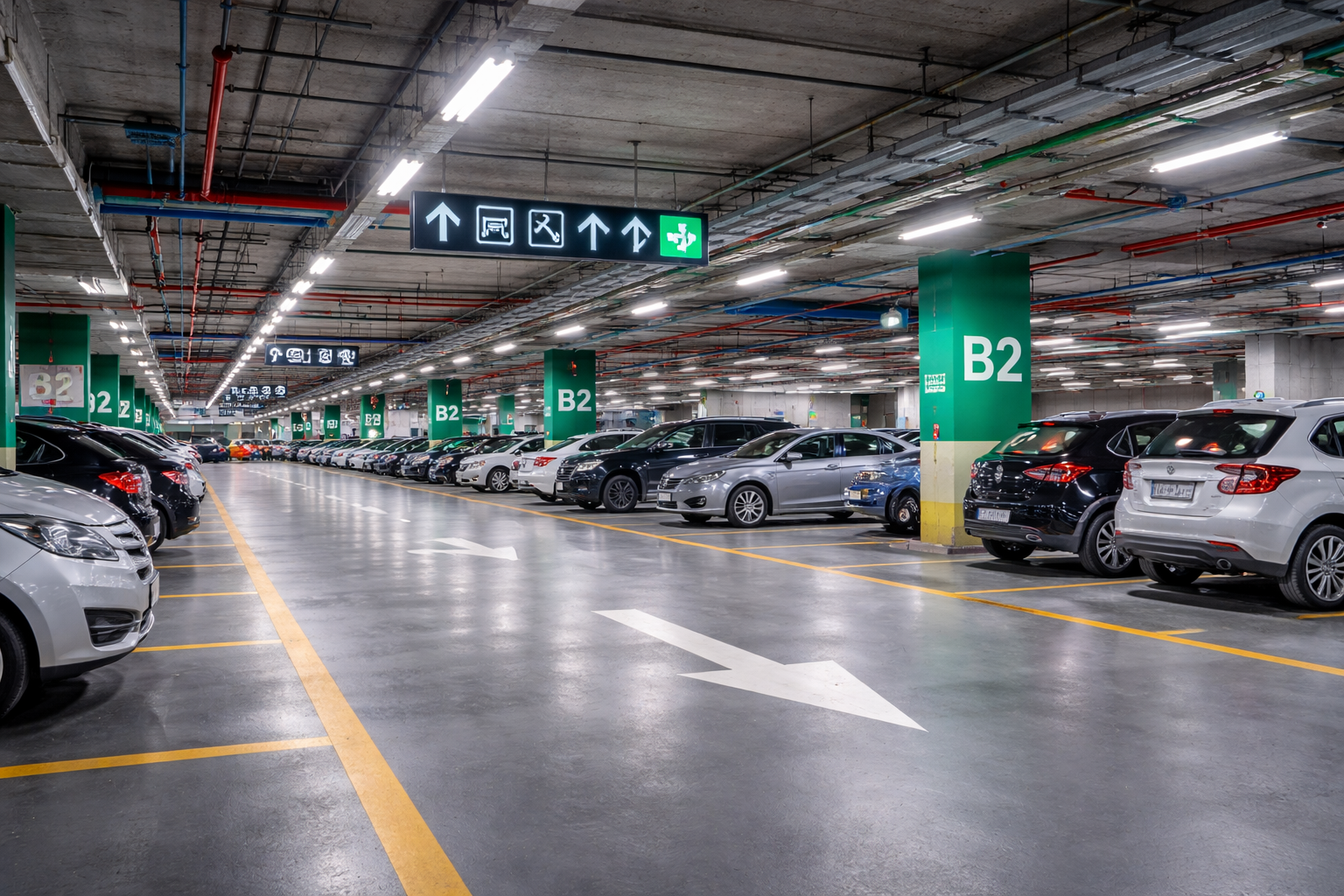 Fast-curing Polyurea Flooring